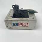 Vintage 1960 s Mattel Inc  Thingmaker Machine And Lot Of 27 Molds