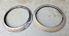 1941-49 Ih International Truck Model K   Kb Headlight Trim Rings  1