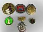 Large Lot Of 59 Vintage Soviet Ussr Enamel Pins Badge