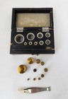 Antique Christian Becker Weight Set Calibrating Torsion Balance Scale Wood Box