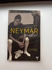 Neymar Jr Signed Football My Story Brazil Santos Star Book   Psa Qo Card   Coa