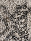 Curtain drapery Rings W metal Clips  Black Brown Grey Various Colors Lot Of 31