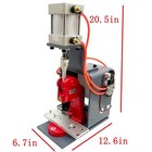 Automatic Badge Machine Pneumatic Button Maker Badge Making Machine No Mould