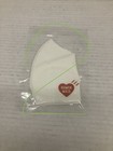 Human Made Bb52 Washable Face Mask White With Red Heart