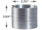 The Original Slinky Walking Spring Toy  2 75-inch Diameter Metal Slinky  Toy  