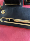 Faux Leather Desk Set With Accessories - Plus Fountain Pen
