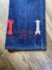 Vtg 1960s Big E Orange Tab Levi   s Embroidered Denim Hippie  Rare Bell Bottoms