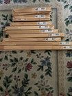 Jack Richeson   Co  Pine  Light Duty Stretcher Bars-9 Different Sizes -24 Pieces