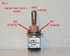 Vintage Micro Toggle Switch Various Sizes 17 Models Nos