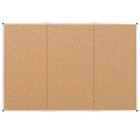 Viz-pro Large Cork Bulletin Board foldable Noticeboard  96 X 48 Inches
