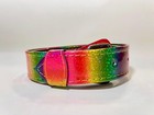 Kids Baseball softball Belt     28   Holographic Vivid Rainbow    Durable  Unisex