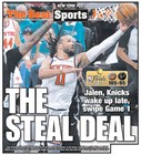 New York Post Newspaper  Knicks Win Game 1 Brunson Mr One Derful  6 4 26