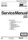 Philips Cd 100  Magnovox Fd-1000cd Cd Player Owner s And Service Manual