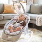 Ingenuity 2 In 1 Lightweight Infant Toddler Cuddle Lamb Rocker Bouncer
