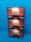 Tdk Hi8 Mp 120 P6-120h8mp 3 Pack Blank Camcorder Video Tapes New Sealed Japan