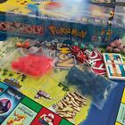 Pokemon Edition Monopoly Board Game Replacement Parts Pieces 1999 Nintendo 1998