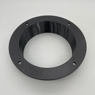 6  Inch Air Vent Duct Connector Flange Straight Ventilation Pipe Plastic Ducting
