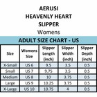 Aerusi Lady Fashion Winter House Indoor Shoes Warm Soft Foam Slippers Size 6-10