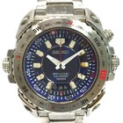 Seiko Perpetual Calender 100m Quartz Watch 6a32-00e0 42mm From Jpn 224 6262488 