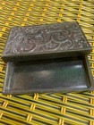Unique Excellent Chinese Hetian Jade Hand Made Box W dragon Relief Cover