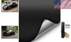 Durable 1ft X 5ft Matte Black Vinyl Wrap - Perfect For Automotive Customization