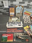 Lot Of Vintage Travel Brochures  Postcards  Maps  Books  Stickers Air Mail Misc