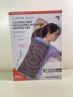 Sharper Image Calming Heat Massaging Weighted Heating Pad 18 Combos 9 Setting