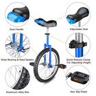 18  Wheel Unicycle Skidproof Butyl Mountain Tire Balance Cycling Sport Exercise