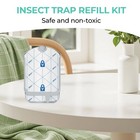 Zevo Flying Insect Trap Refills 4pk For Flies  Fruit Flies   Gnats