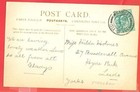 Uk Gb Ke 1 2p Solo On Ramsey Isle Of Man Post Card 1903