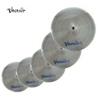 Vansir Silver Color Low Volume Cymbal Set 5pcs sets 14  hh 16   18   Crash 20  