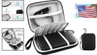 Portable Hard Drive Carrying Case  Waterproof   Shockproof For 1tb-6tb Drives