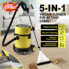 6 Gal Wet Dry Vacuum Carpet Cleaner 23kpa 5 5hp W  Remote Blower Hepa