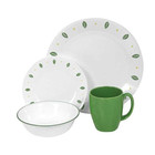 New Corelle Livingware City Gardens 16-piece Dinnerware Set  Service For 4
