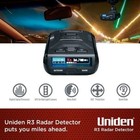 Uniden R3 Extreme Long Range Radar Detector Super Long Range Radar Laser New