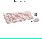 Logitech Mk270 Wireless Keyboard And Mouse Combo Compact Windows 2 4 Ghz Rose
