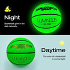 Basketball Glow In The Dark  Cool Glowing Indoor Outdoor Luminous Leather Basket
