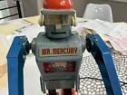 Mr Mercury Tin Battery Operated Robot Marx Tin Japan For Parts repair