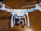 Dji Phantom 3 Pro 4k Bundle - 2 Batt   Remote   Case   Extras - Needs Work  esc 