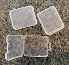 Lot Of 10 Sd Card Holders Plastic Memory Card Case Storage  - Free Usa Shipping 