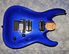 Jackson Pro Plus Loaded Guitar Body Indigo Blue Seymour Duncans