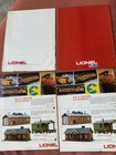 Lot Of 4 Lionel Train Catalogs 1972  1974 027   2 Dealer Copies Vintage