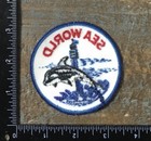 Vintage Sea World Orca Whale Orlando Florida Theme Park Travel Souvenir Patch
