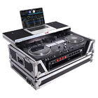 Prox Ata Flight Case For Ddj-rev7 ddj-1000 Srt W 2u Rack Space shelf wheels led