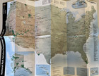 National Park Service  Centennial Issue 1916 - 2016 Unigrid Brochure map  New