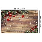Christmas Wood Wall Decorations Backdrop Xmas Rustic Photography Background 