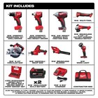 Milwaukee M18 18-volt Lithium-ion Cordless Combo Kit 9-tool With 2-batteries Nib