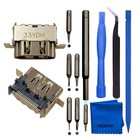 2 Pack Hdmi Port Replacement For Xbox One X With 10-in-1 Kits