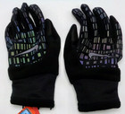 Nike Thermal Fleece Gloves Men s Large Running Touch Screen Black iridescent