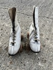 Vintage Roller Skates Wooden Wheels